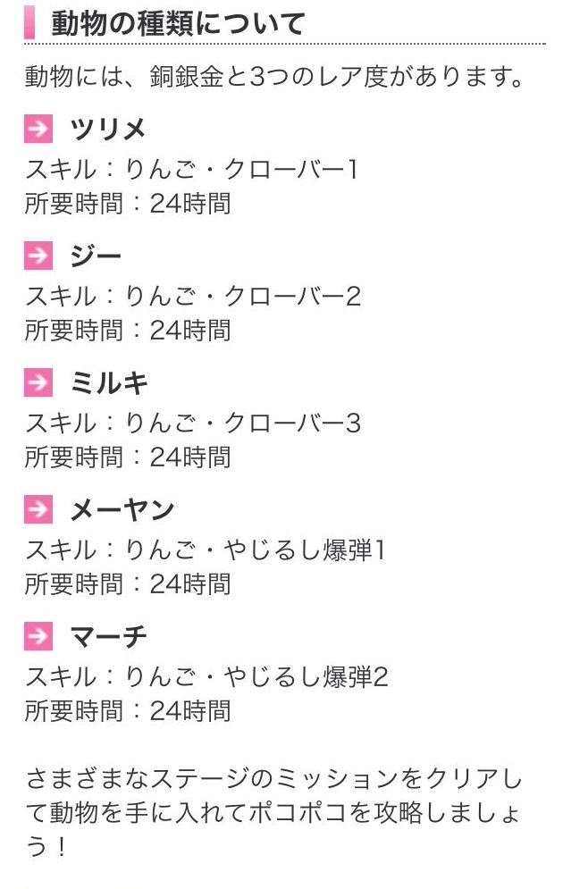 【ポコポコ】新しい動物？既報のジー・ミルキ・マーチはまだ入手未発表なの？